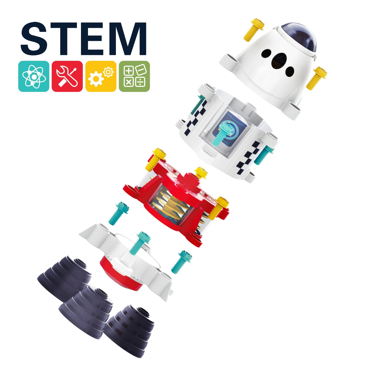 iPlay iLearn step-by-step instructions build problem-solving and fine motor skills