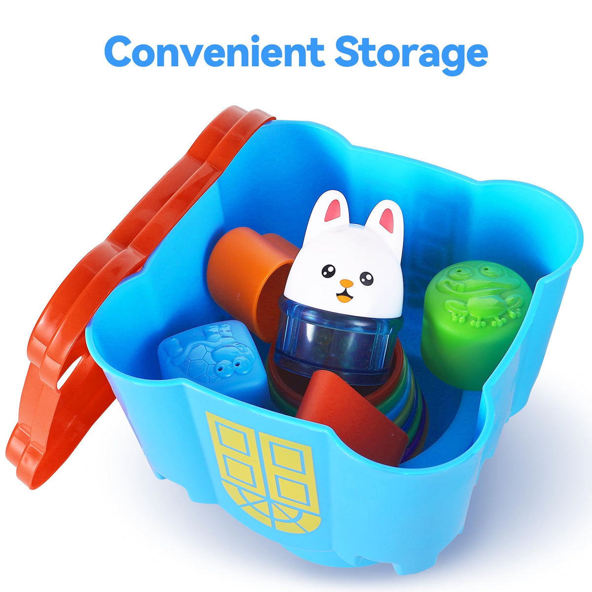 iPlay iLearn storage base doubles as an easy tidy box