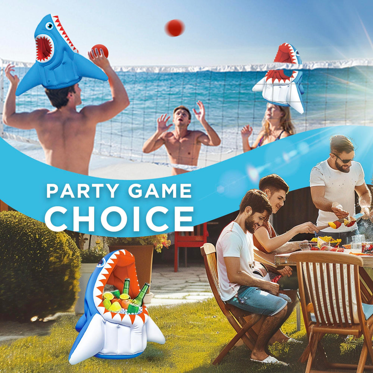 iPlay iLearn toss balls for quick, active pool and lawn play.