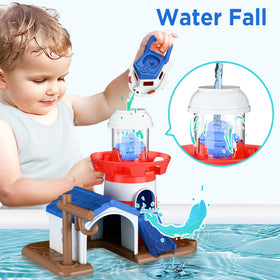 iplay ilearn water-pouring boat supports scooping and pouring fun.