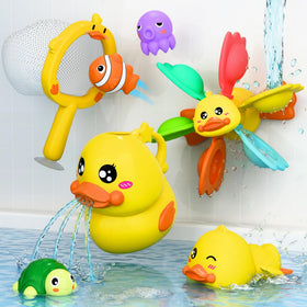 iPlay iLearn water wheel bath toy spinning with water for engaging bath play