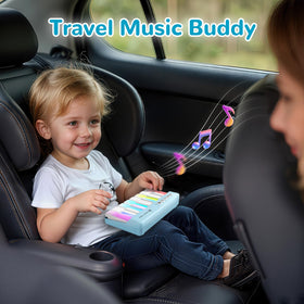 iPlay iLearn light-up keys guide children through simple melodies.