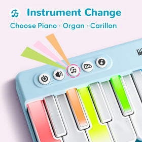 iPlay iLearn adjustable volume for safe, kid-friendly listening.