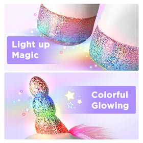 iplay plush magic unicorn sleep mode helps conserve battery during quiet time
