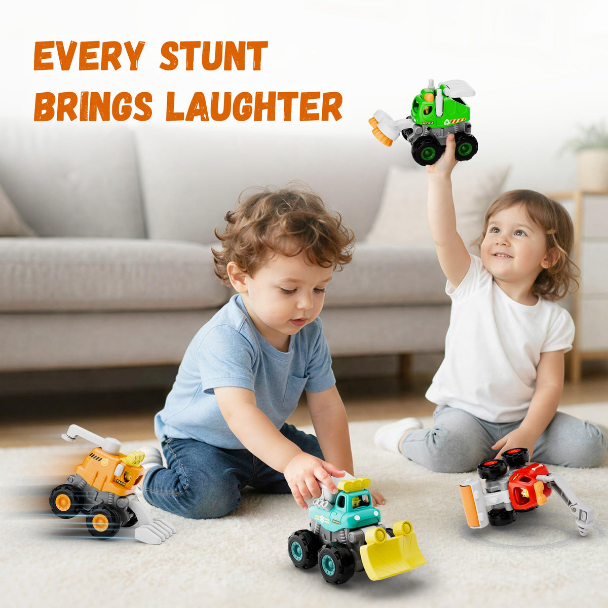 iPlay safe BPA-free materials used in construction toy for durable use.