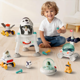iplay spaceship adventure planet playset invites imaginative space exploration