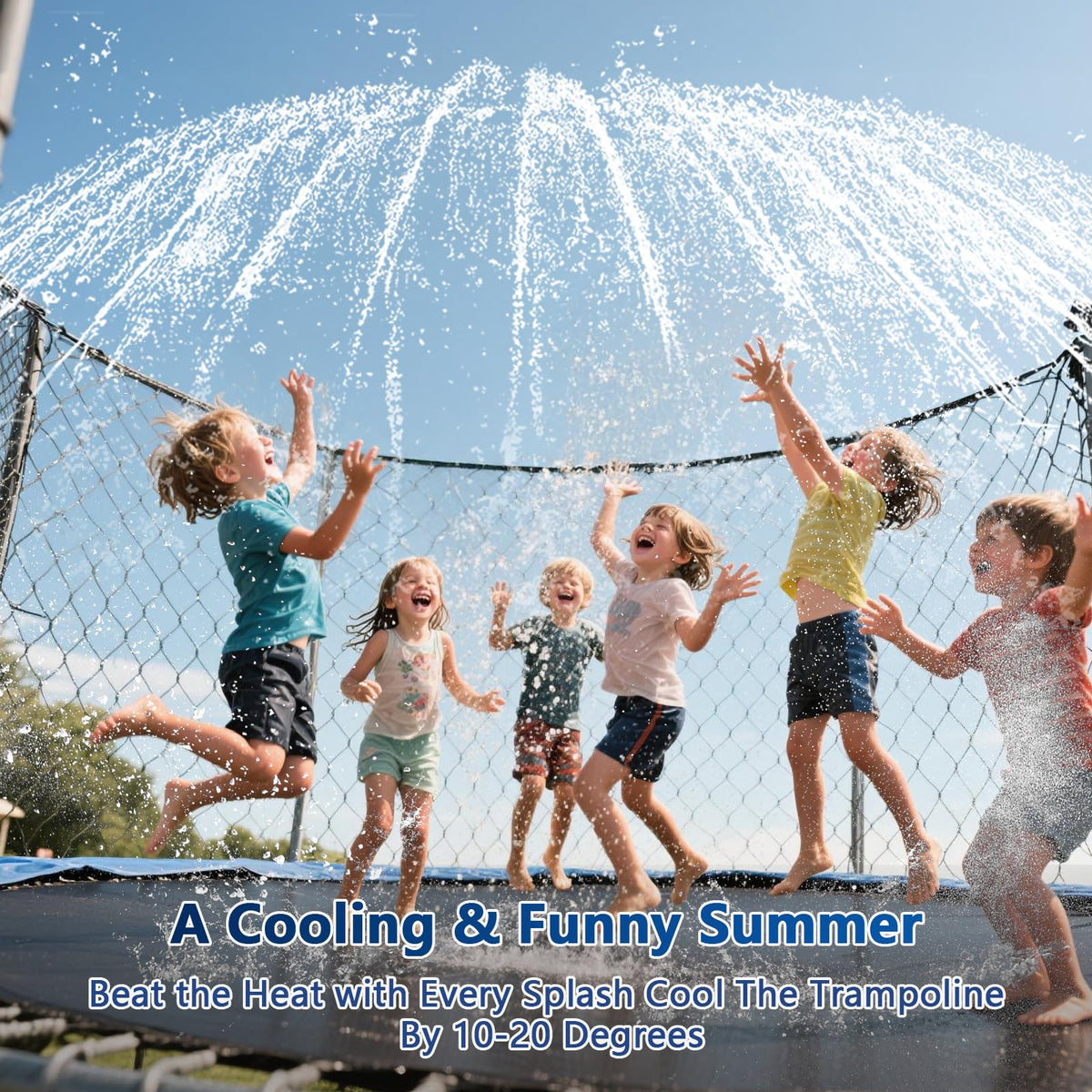 IPOOLTENG remote control enables fast color changes and timer programs.