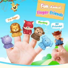 IPOURUP cabin-animals remix play encouraging cooperative storytelling.