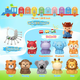 IPOURUP color-sorting cabins and animals to aid focus and classification.