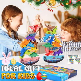 IPOURUP gift box dinosaur toy; a ready-to-gift set for holidays and birthdays.