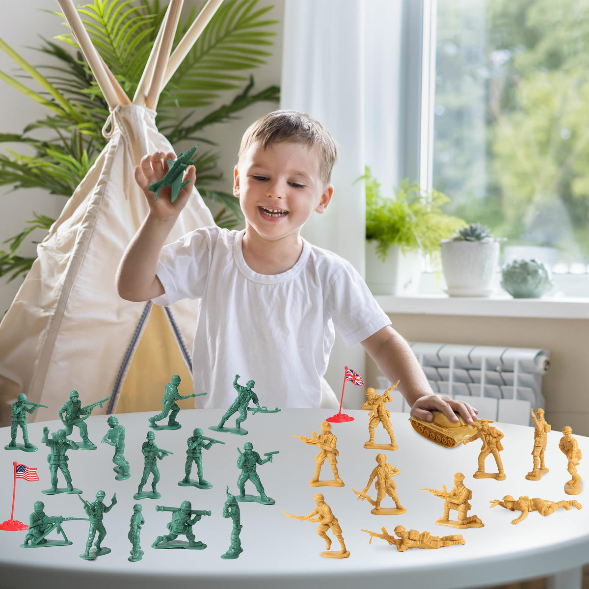 IQ Toys 300-piece set offers hours of creative storytelling.