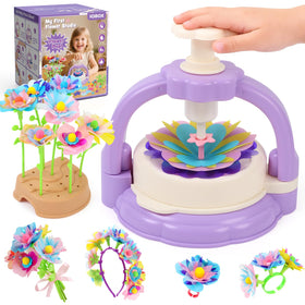 IQBOX flower maker base for quick, kid-friendly bouquets.