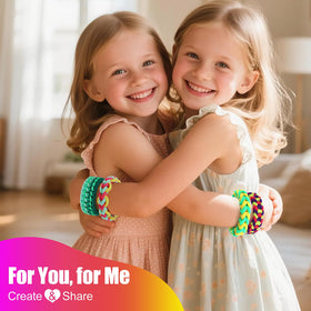 Ponytail holders with bright colors for everyday hairstyles