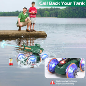 IQBOX Pool party RC tank ready for splash play