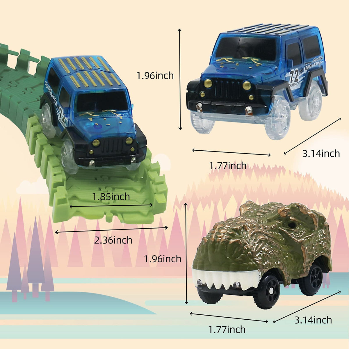 IQKidz race car included to test speed on modular curves