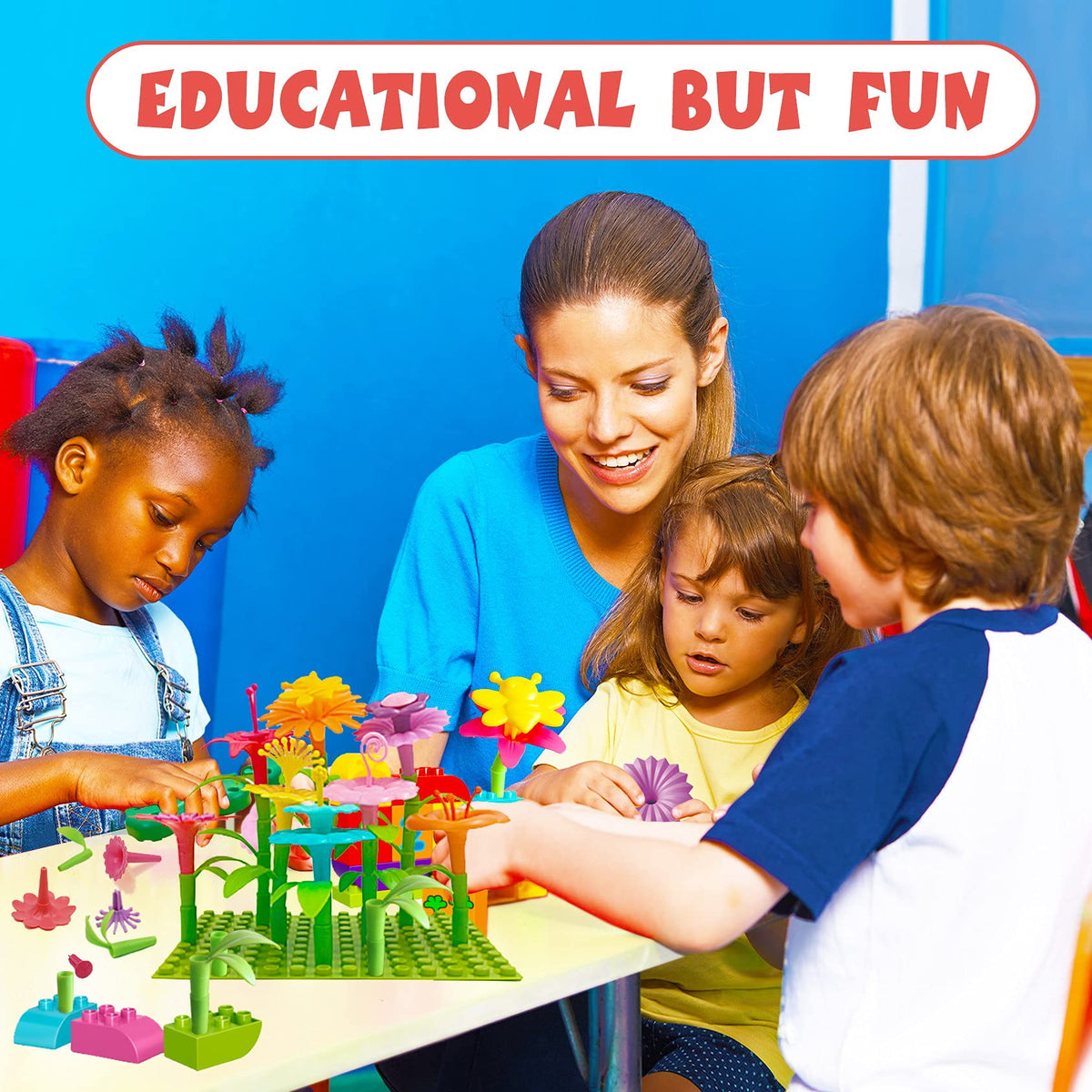IQKidz insect pegs bee encourage exploration and cooperative play
