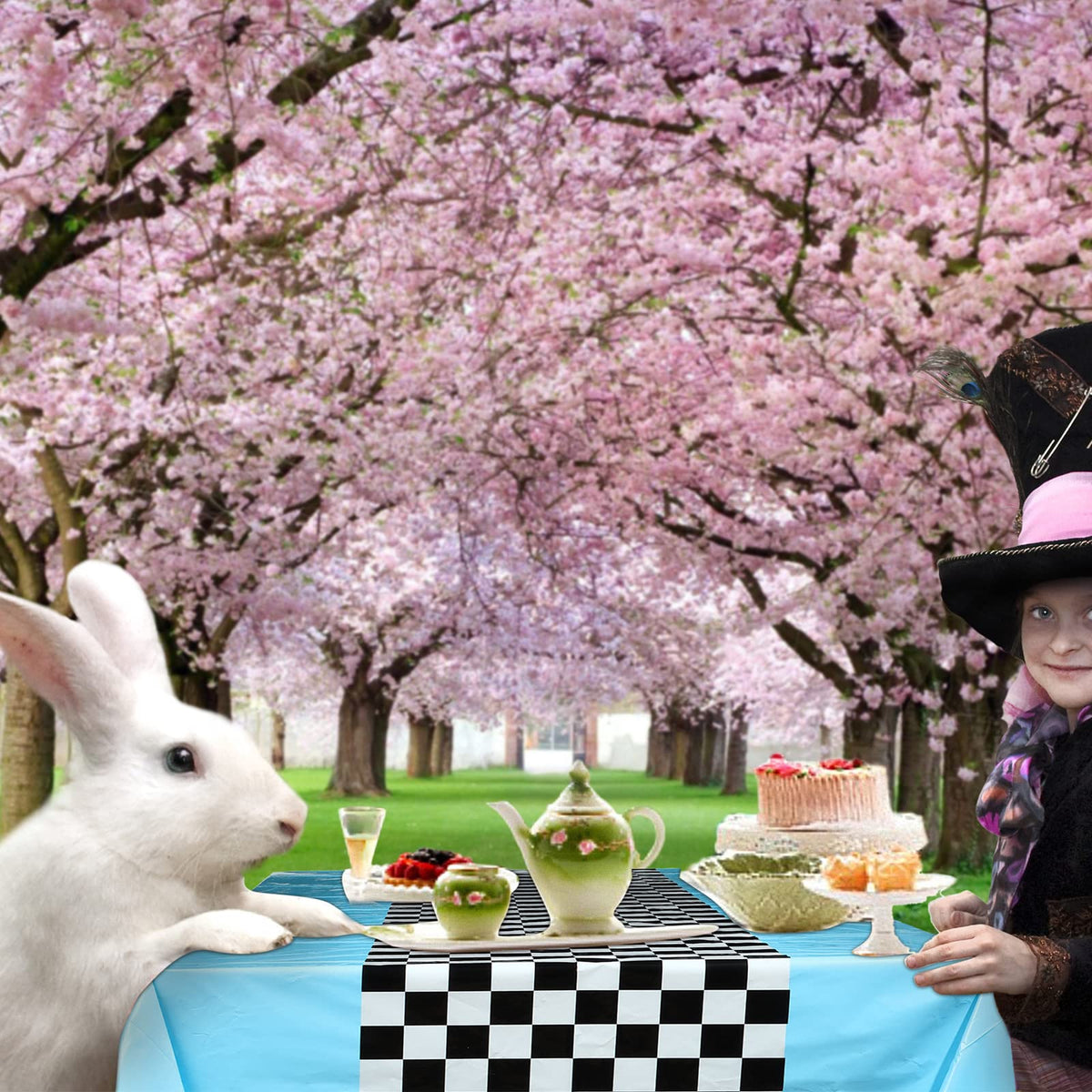 Irenare waterproof racing tablecloth resists splashes and keeps cleanup easy.