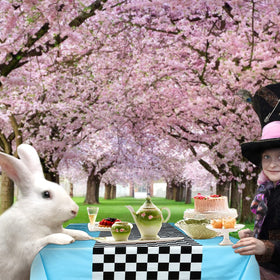 Irenare waterproof racing tablecloth resists splashes and keeps cleanup easy.