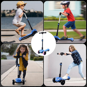 IRIMMY adjustable heights fit kids aged 3 to 12.