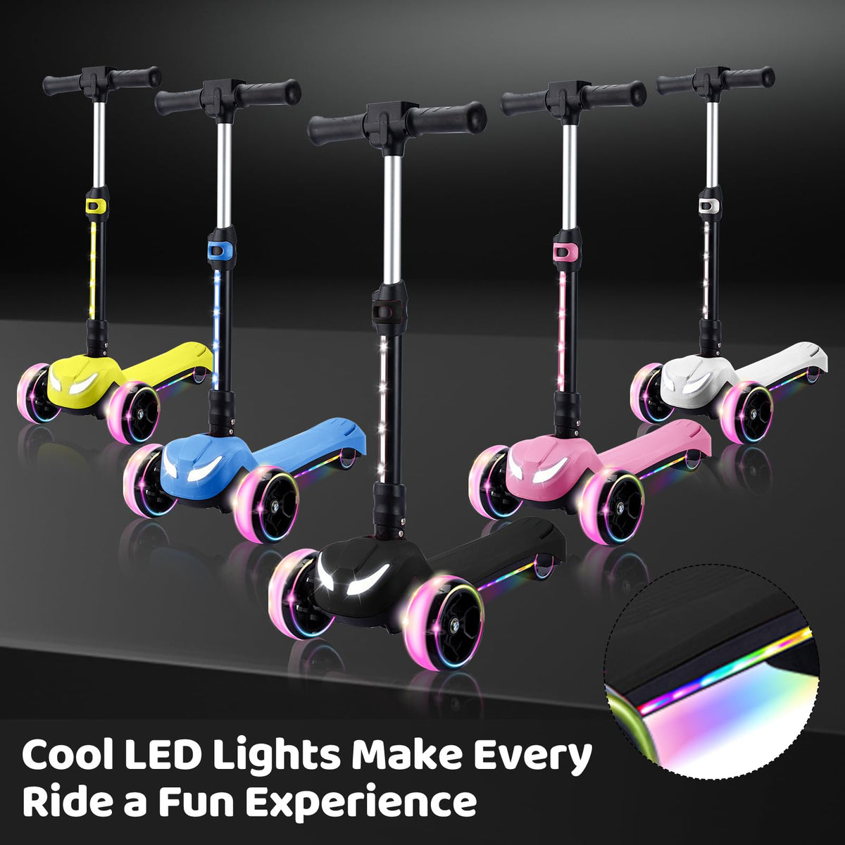 IRIMMY adjustable heights support kids aged 3–12 as they grow.