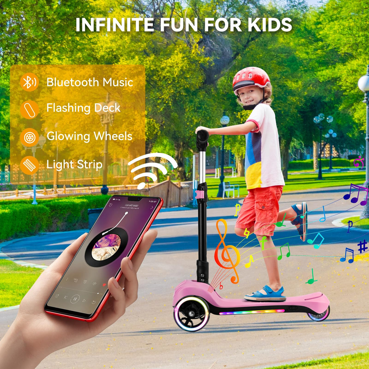 IRIMMY LCD screen view displays speed and battery at a glance for smart riding.