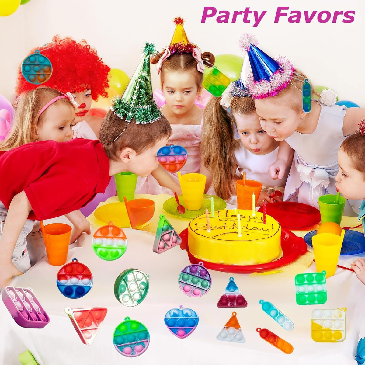 Irnushka Pop Fidget rectangle pack versatile party favors.