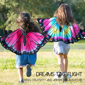 irolewin elastic shoulder straps wings secure and easy to wear