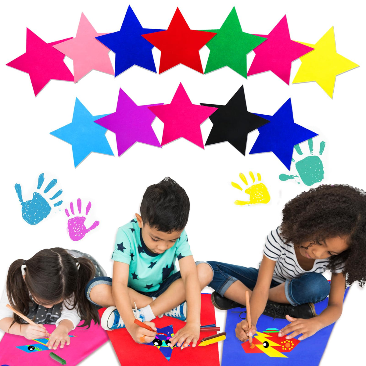 irolewin star cape with 12 colors, great for grouping and selection.