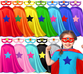 irolewin star cape blank canvas for kids, ideal for DIY customization.