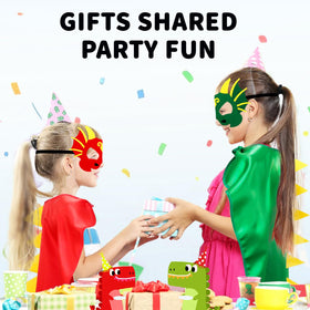 iROLEWIN two-team dino play set encourages teamwork through guided pretend play.
