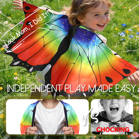 iROLEWIN wings suitable for school plays and photo props in creative projects