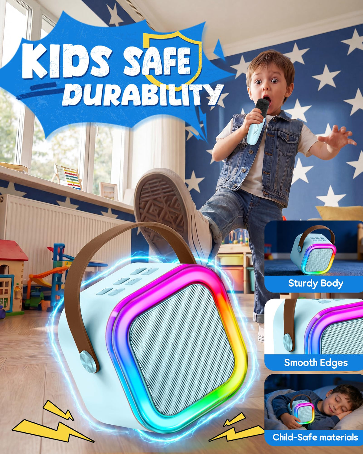 IROO child-safe durable design built to withstand play