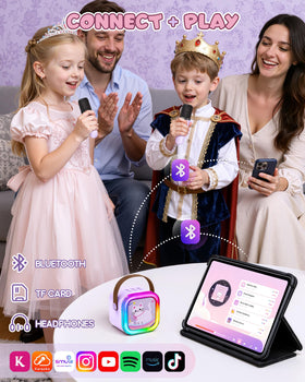 IROO disco lights create a party-like club vibe during songs