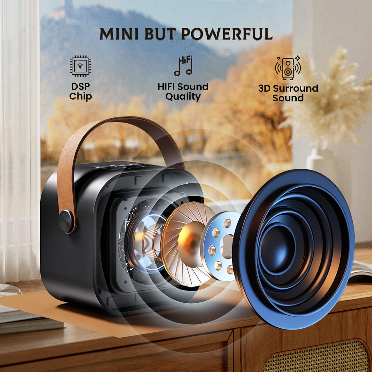 IROO dual wireless mics enable shared karaoke sessions and playful duets.