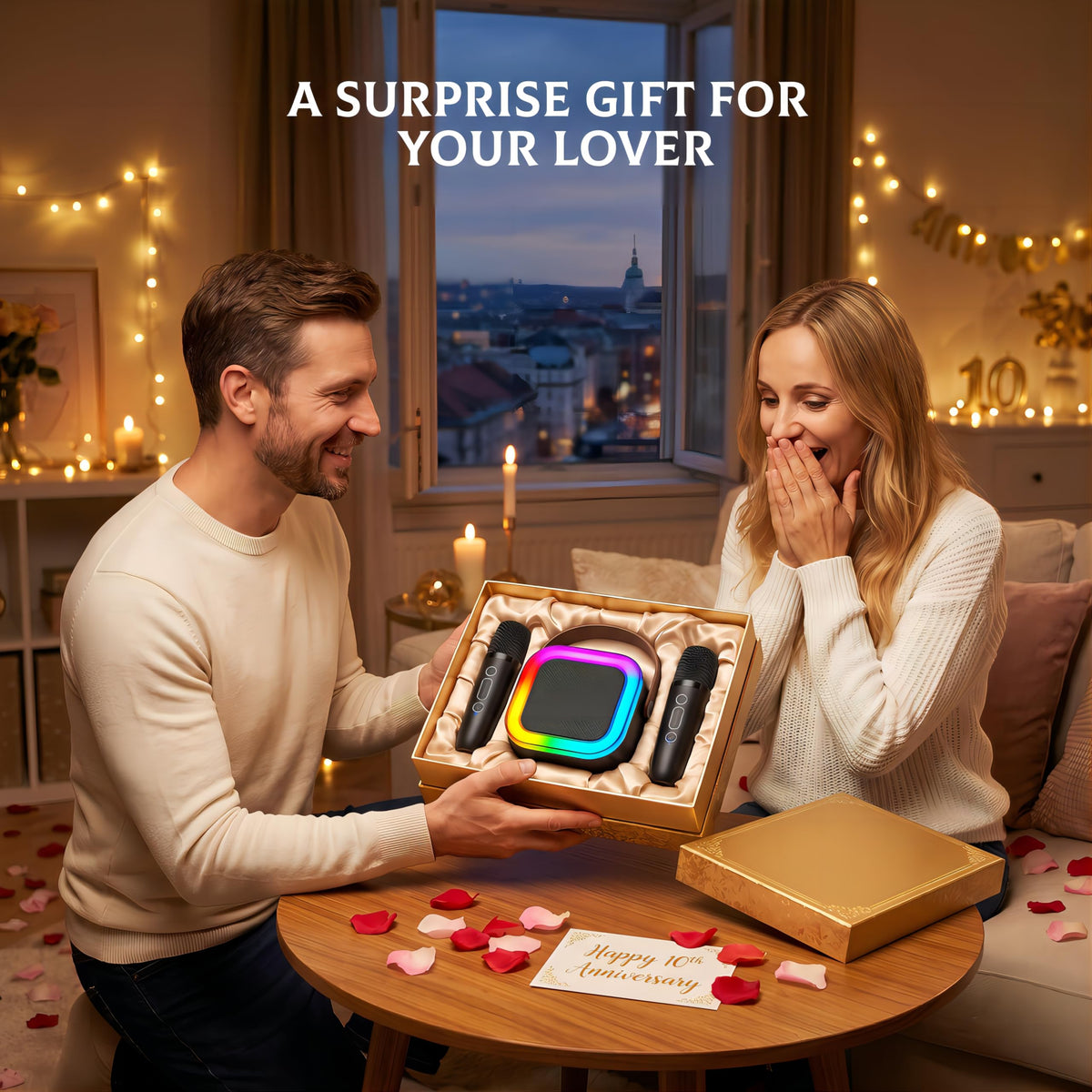 Gift-ready box makes IROO a delightful birthday surprise.