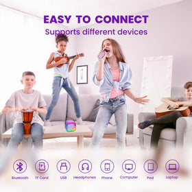 IROO built-in headphone jack enables private listening for quiet practice.