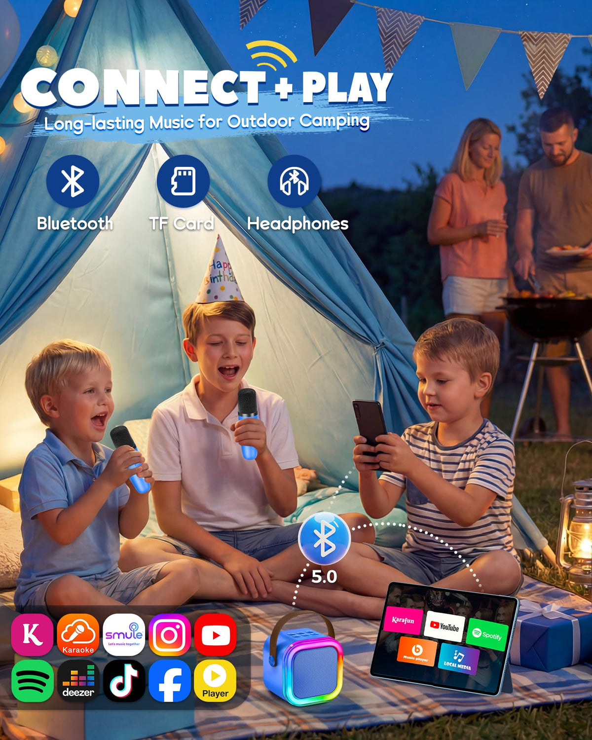 IROO kid-friendly design with durable materials for active play.