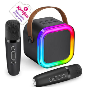 IROO mini karaoke machine for kids ready for family sing-alongs at home.