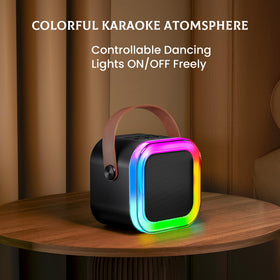 Rechargeable speaker offers 3–10 hours of music anywhere.