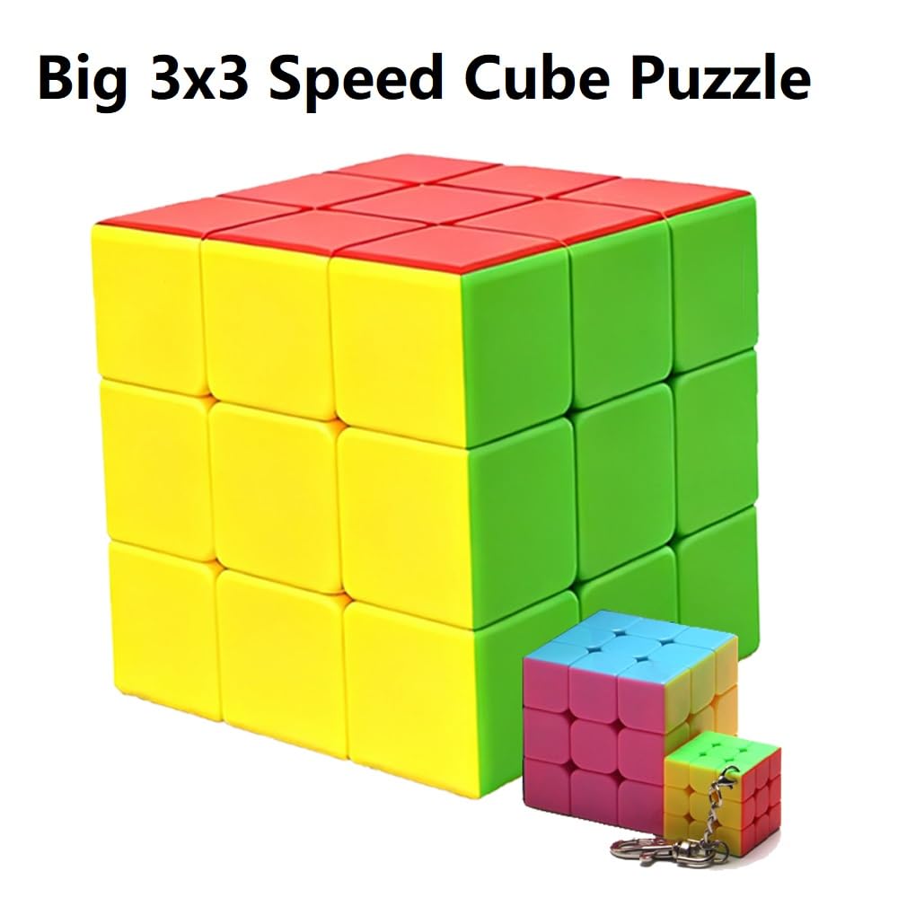 IRRDFO Giant Speed Cube Pro 18cm assembled puzzle, stimulates problem-solving in spare moments