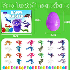IRRONN 3D dragon inside Easter egg ideal for collectable desk decor.