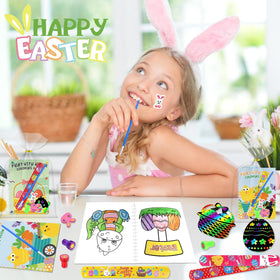 iRugosa hapfyer 24 brushes for colorful Easter activities.