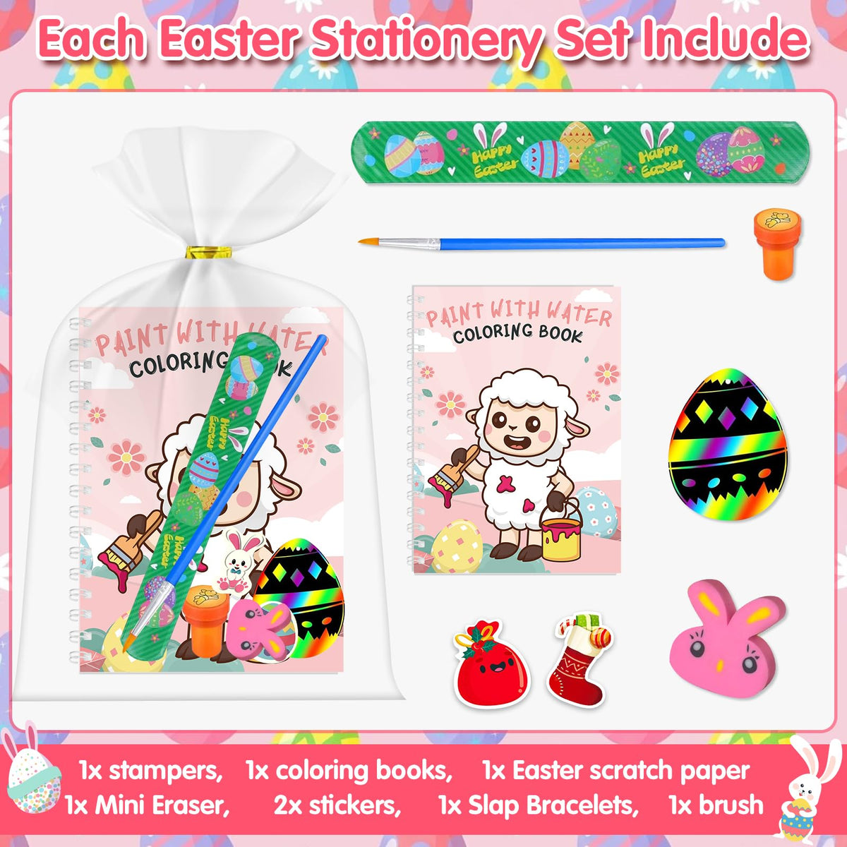 iRugosa hapfyer 24 scratch cards for interactive Easter fun.