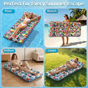 IRUIRUI pool floats for adults are versatile and easy to maintain