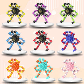 Irvotbes stackable fidget spinners ready for group spins and shared fun.