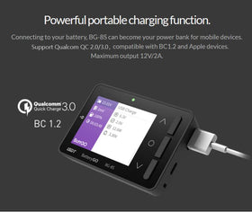 ISDT BG-8S power-bank style output up to 12V/2A for field use