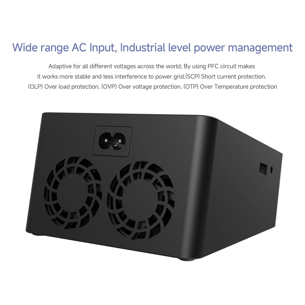 ISDT D2 Mark 2 dual fan cooling maintains stable operation.