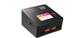 ISDT D2 Mark 2 front panel with clear status indicators for quick setup.