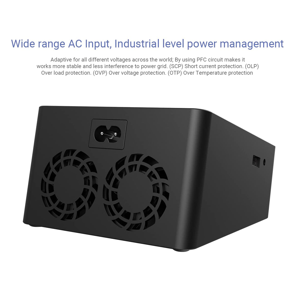 ISDT D2 MK2 universal AC input for worldwide power compatibility