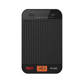 ISDT FD-200 high-speed fan with temperature control keeps the unit cool